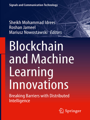 cover image of Blockchain and Machine Learning Innovations
